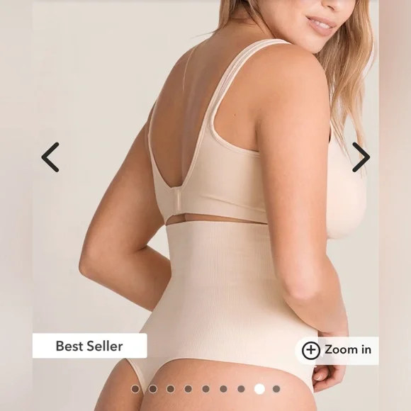 Shapermint Essentials All Day Every Day High-Waisted Shaper Thong - Picture 2 of 5